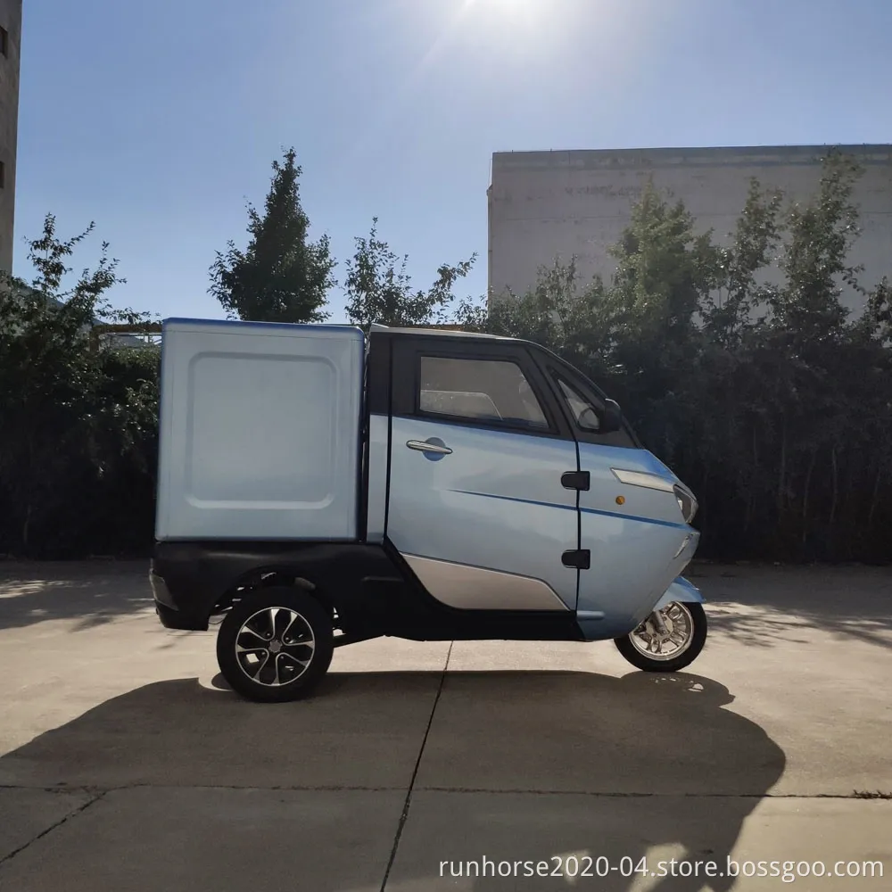 EEC Coc Ce L6e Electric Cargo Tricycles with Boxes
